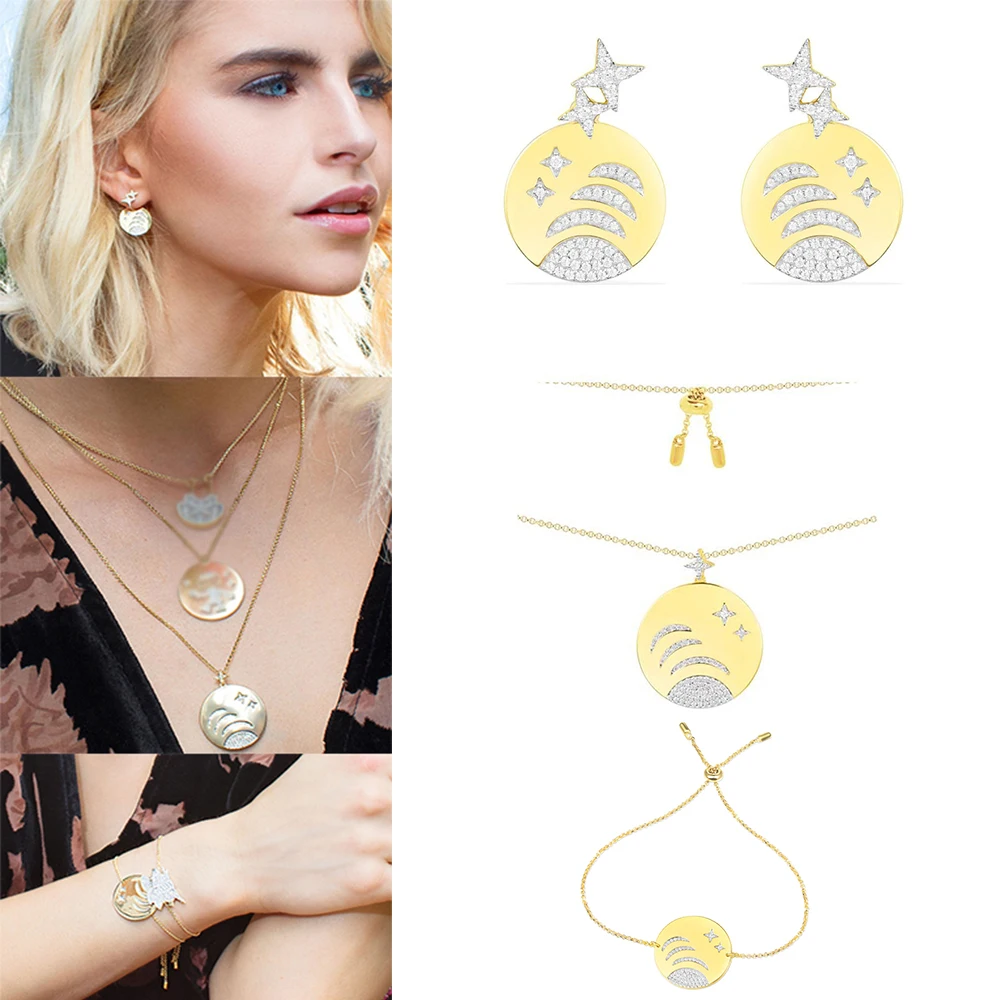 2020 Fashion Charm High Quality Original 1: 1 Copy, Golden Yellow Zircon Inlaid Galaxy Set Women's Jewelry Gift
2020 Fashion Charm High Quality Original 1: 1 Copy, Golden Yellow Zircon Inlaid Galaxy Set Women's Jewelry Gift