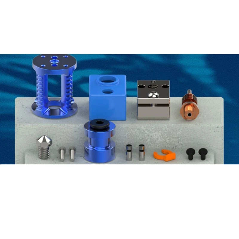 New 3D Hot End V6 Extrusion Head Flow Pipe for Phaetus Dragon Voron 3D Printer Accessories
New 3D Hot End V6 Extrusion Head Flow Pipe for Phaetus Dragon Voron 3D Printer Accessories