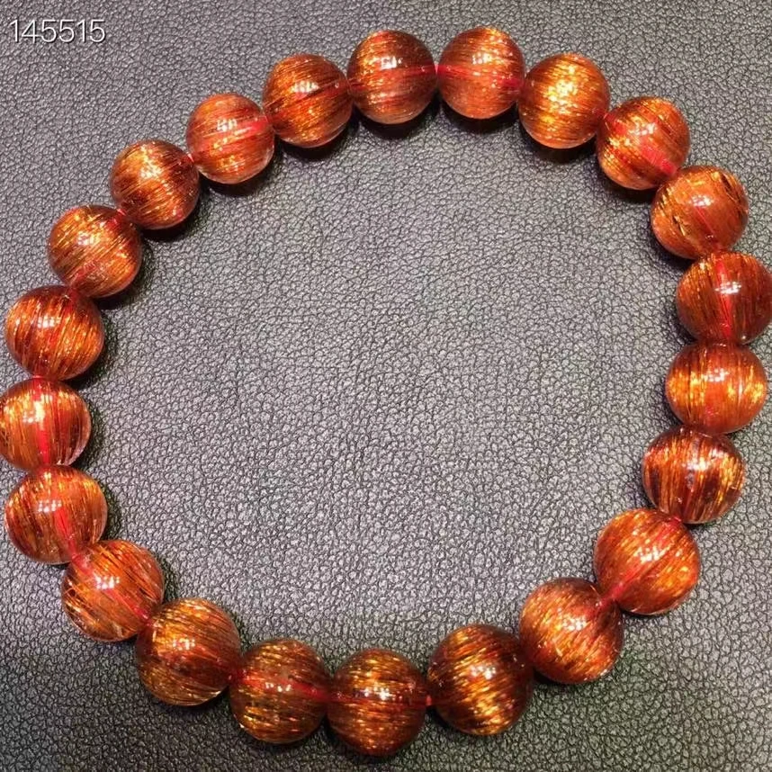 Браслет из натуральной меди с круглыми бусинами, 8 мм 
Браслет из натуральной меди с круглыми бусинами, 8 мм