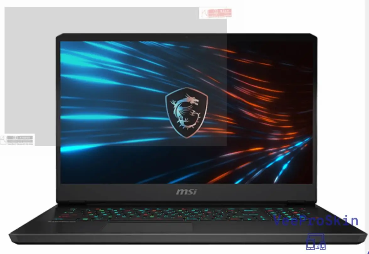 3шт./упак. для MSI GE66 GE76 Raider GP76 GP66 GS75 GS70 GT70 GT60 Leopard Прозрачный/матовый ноутбук