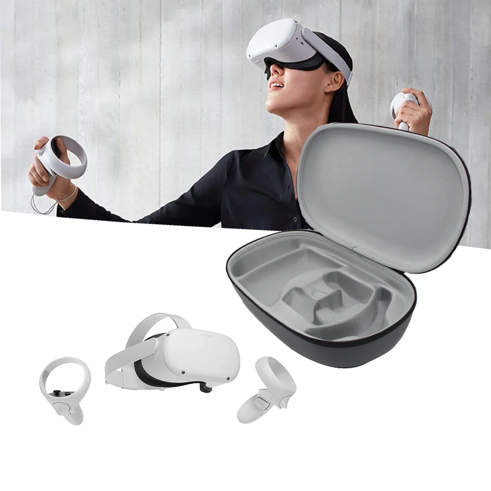 Suitable for Oculus quest 2 controller VR storage portable storage bag PU leather
Suitable for Oculus quest 2 controller VR storage portable storage bag PU leather