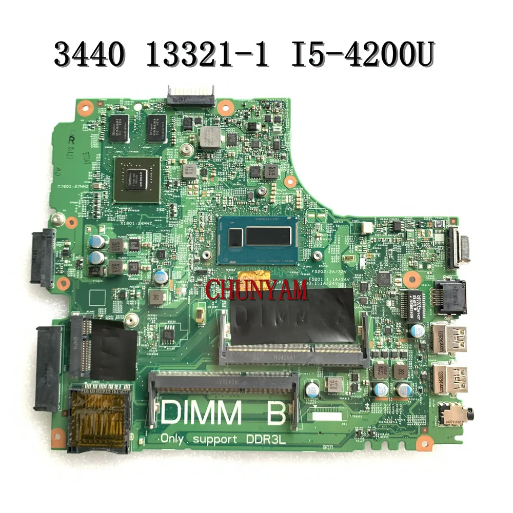 I5 4200U для Dell Latitude 3440 Материнская плата ноутбука DL340 HSW 13221 1 WVPHP REV:A00 CN 0R2FHP R2FHP