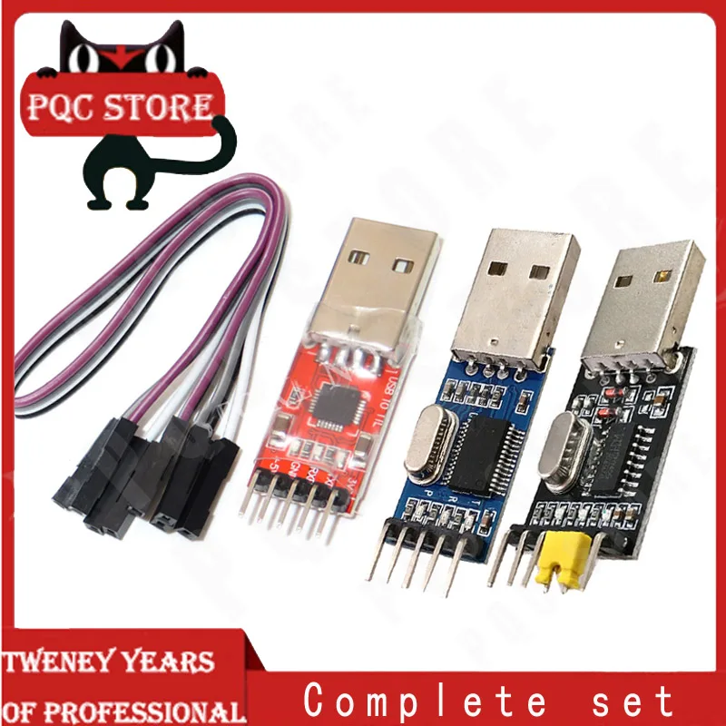 3 шт./лот = 1 шт. PL2303HX + CP2102 CH340G USB к TTL для arduino PL2303 5PIN модулю UART|Соединители| |
