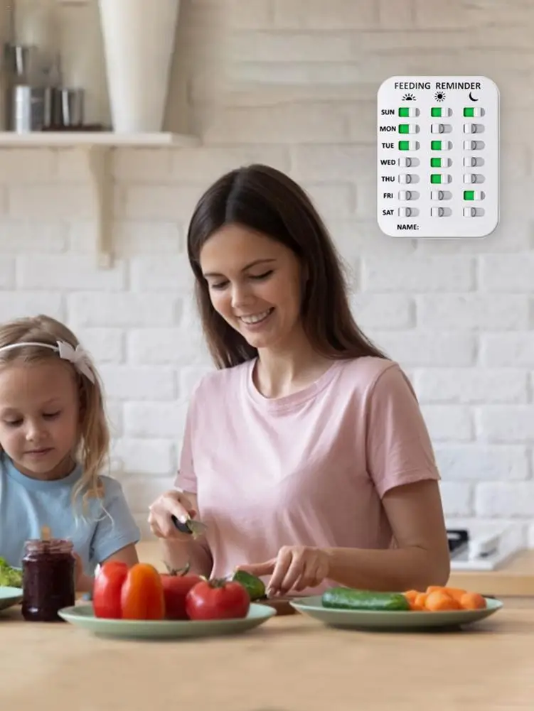 Pet Dog Cat Feeding Reminder Pet Feeding Chart Elderly Sticker Daily Indication Chart 3 Times A Day Reminder for Puppy/Kids/Old
Pet Dog Cat Feeding Reminder Pet Feeding Chart Elderly Sticker Daily Indication Chart 3 Times A Day Reminder for Puppy/Kids/Old