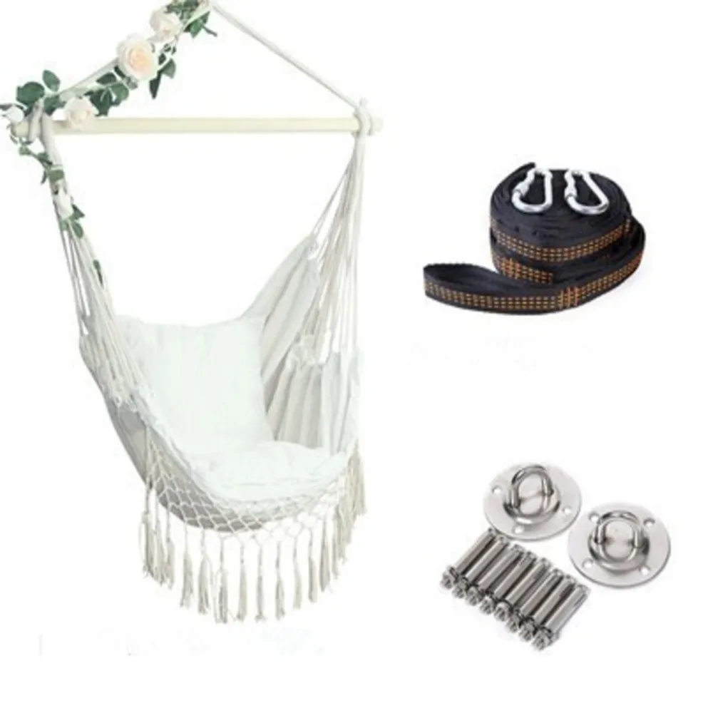 Nordic style chair rocking chair with cushions indoor terrace swing seat garden hammock
Nordic style chair rocking chair with cushions indoor terrace swing seat garden hammock