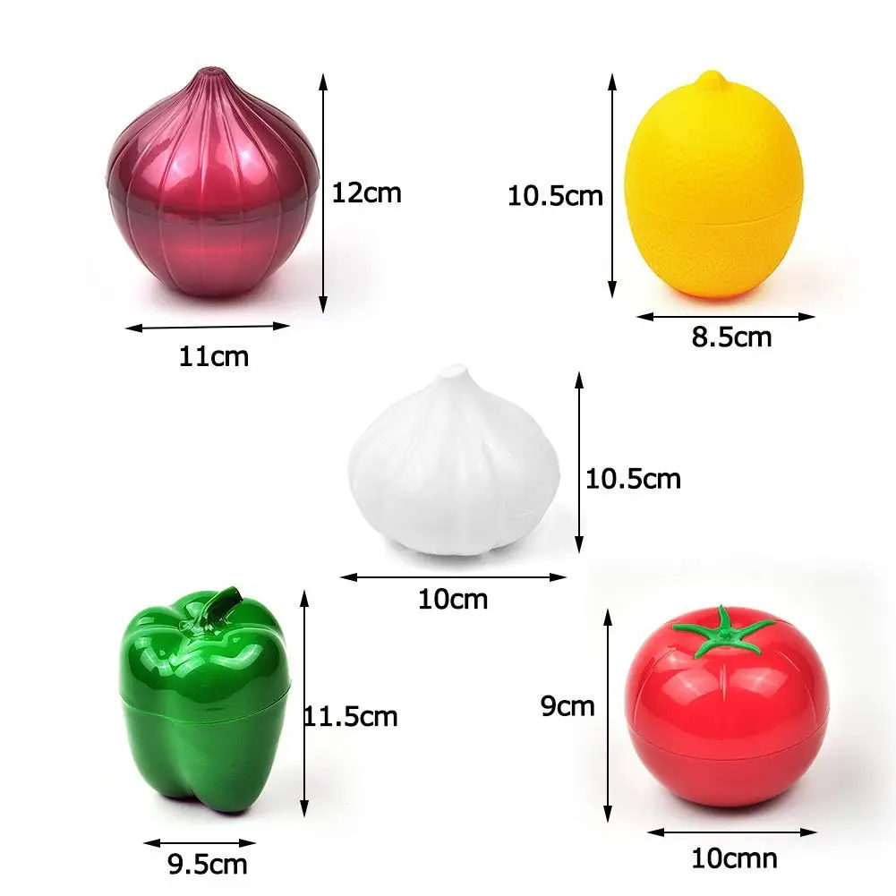 Creative Organizer Crisper Vegetable Containers Onion Lemon Green Storage Avocado Box Pepper Fresh Garlic Tomatoes N2L0
Creative Organizer Crisper Vegetable Containers Onion Lemon Green Storage Avocado Box Pepper Fresh Garlic Tomatoes N2L0