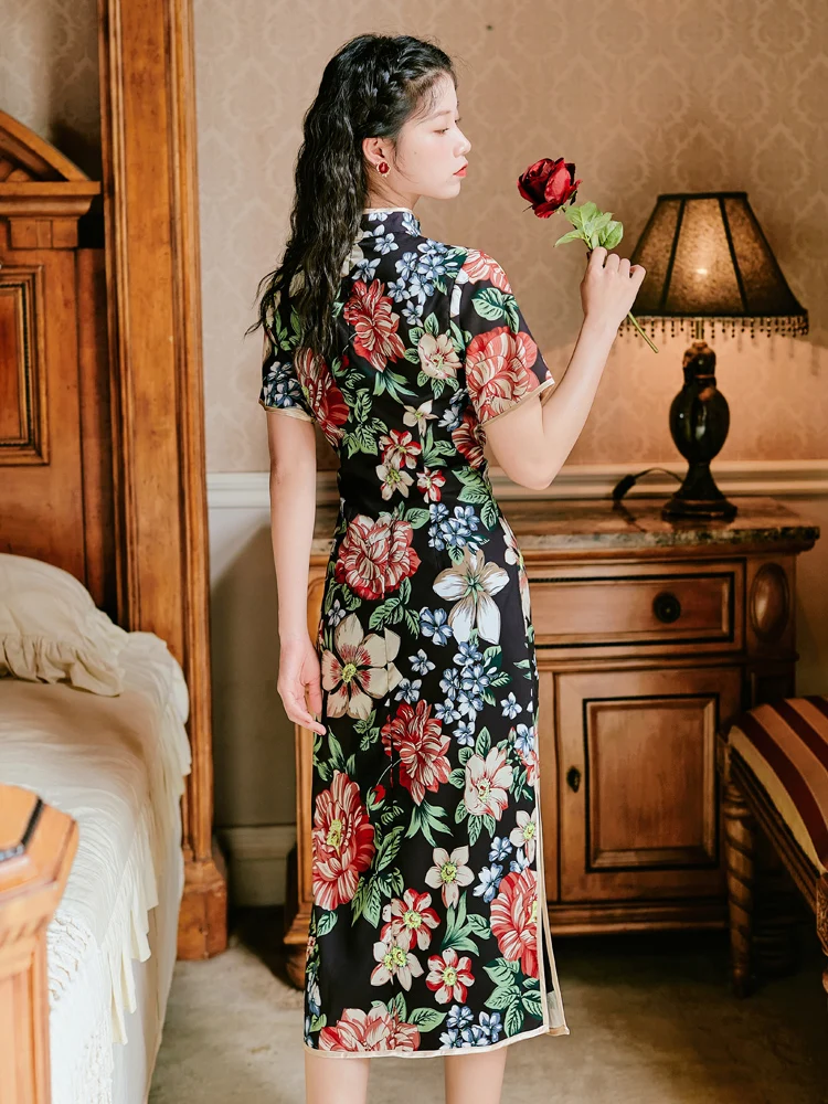 Will spot the new improved girl dress son everyday life QiPaoShi Anglo-American restoring ancient ways
Will spot the new improved girl dress son everyday life QiPaoShi Anglo-American restoring ancient ways