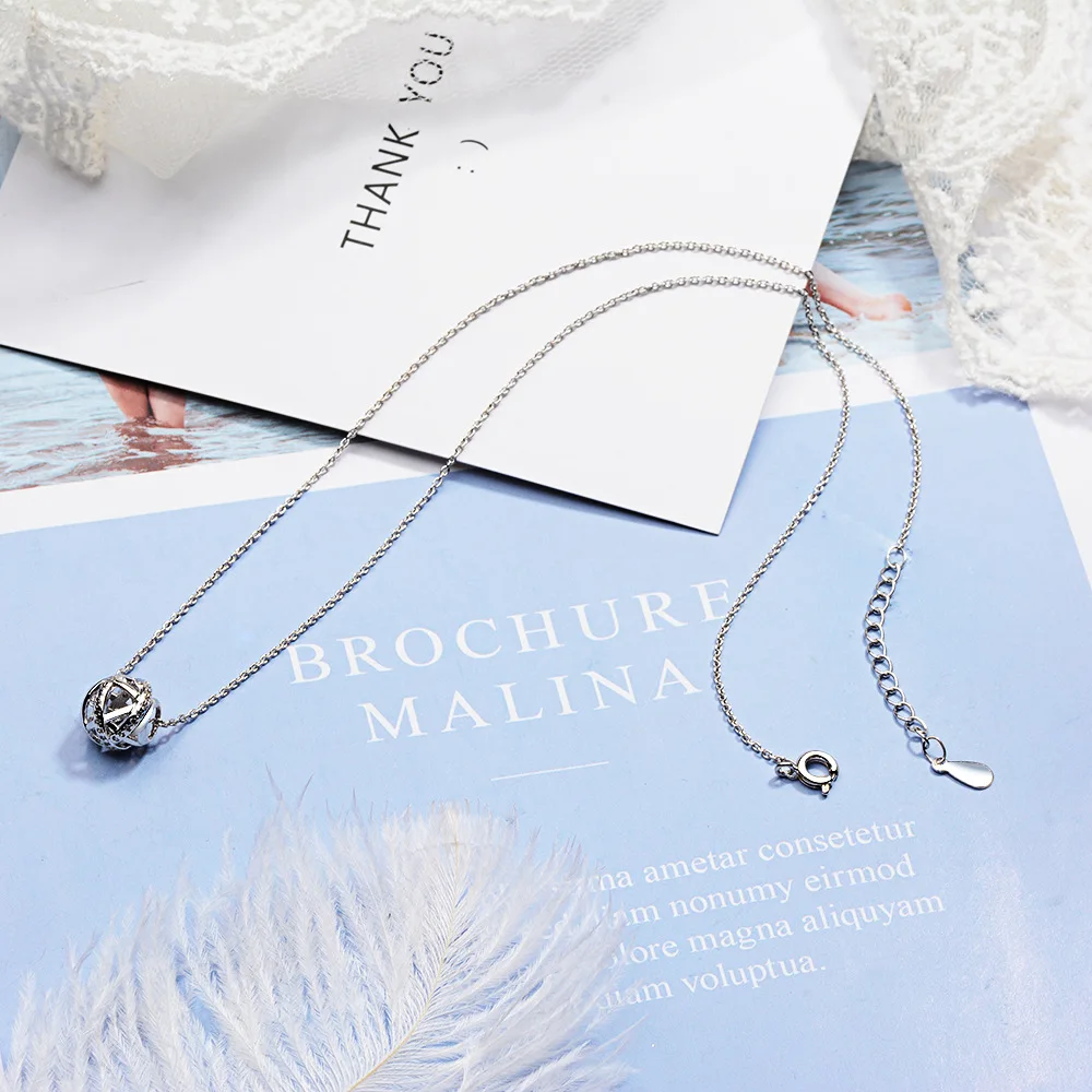Hollow Cylindrical 925 Sterling Silver Trendy Pendant Chain Necklace For Women Zircon Girl Necklace Anniversary Fine Jewelry
Hollow Cylindrical 925 Sterling Silver Trendy Pendant Chain Necklace For Women Zircon Girl Necklace Anniversary Fine Jewelry