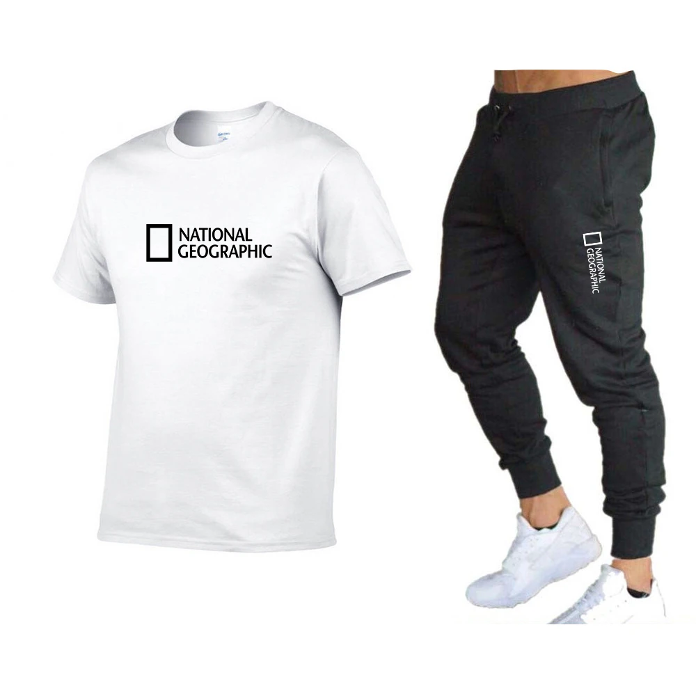 2021 Summer Men's National Geographic Men's Suit Casual Fashion Edition Sports T-shirt + Pants 2-Piece Set
2021 Summer Men's National Geographic Men's Suit Casual Fashion Edition Sports T-shirt + Pants 2-Piece Set