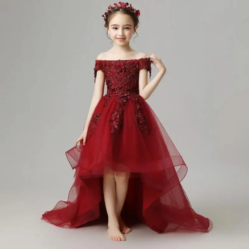 Красивое Красное Платье Детское