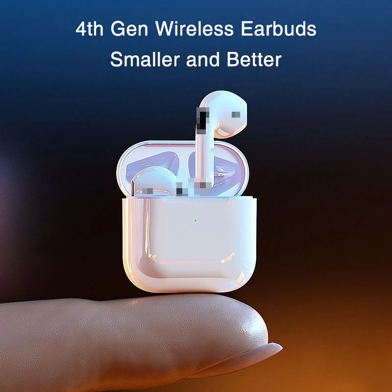 Mini Pro 4 Bluetooth Earphone TWS Wireless Headphones Sport Gaming Bluetooth Headset Earbuds for iPhone 12 Pro Max mini
Mini Pro 4 Bluetooth Earphone TWS Wireless Headphones Sport Gaming Bluetooth Headset Earbuds for iPhone 12 Pro Max mini