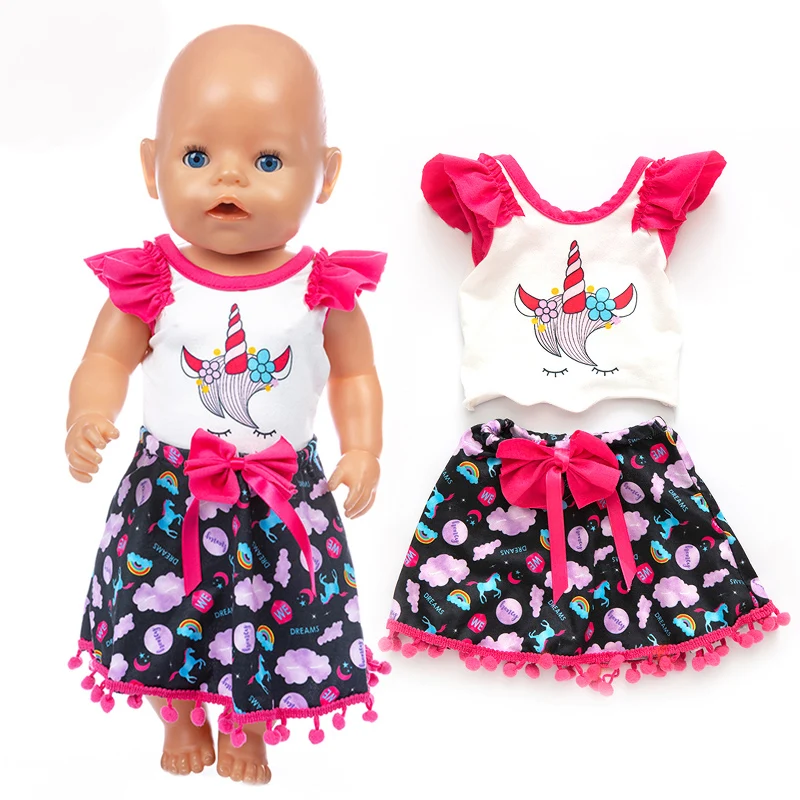 Doll Clothes Baby new born Fit 17 inch 43cm Doll Accessories Meired Dot Dress For Baby Gift
Doll Clothes Baby new born Fit 17 inch 43cm Doll Accessories Meired Dot Dress For Baby Gift