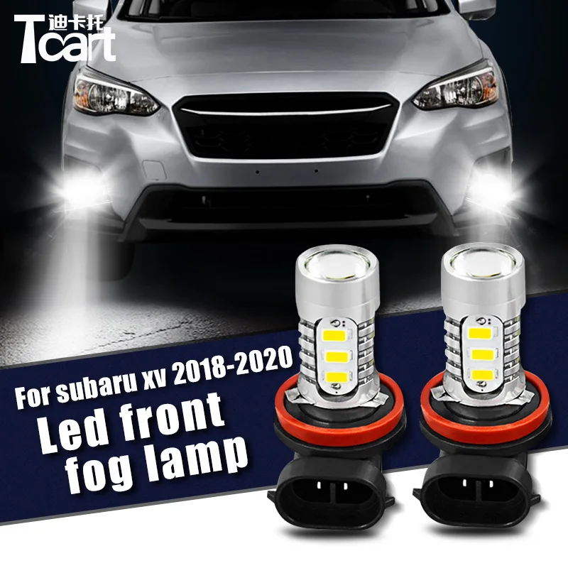 Tcart 2 шт. H11 автомобильные светодиодный передние противотуманные фары для Subaru XV crosstrek 2018 2019 2020 аксессуары
Tcart 2 шт. H11 автомобильные светодиодный передние противотуманные фары для Subaru XV crosstrek 2018 2019 2020 аксессуары