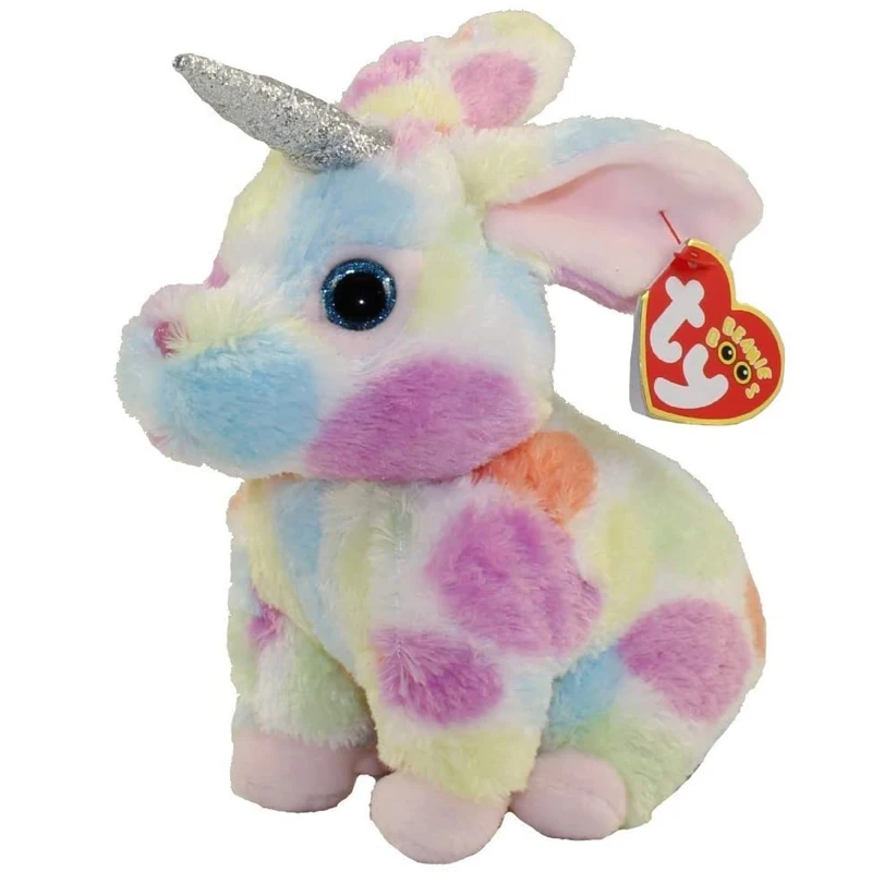 Фото Ty Beanie Babies Бегония кролик плюшевые игрушки животных мягкая игрушка подарок 15