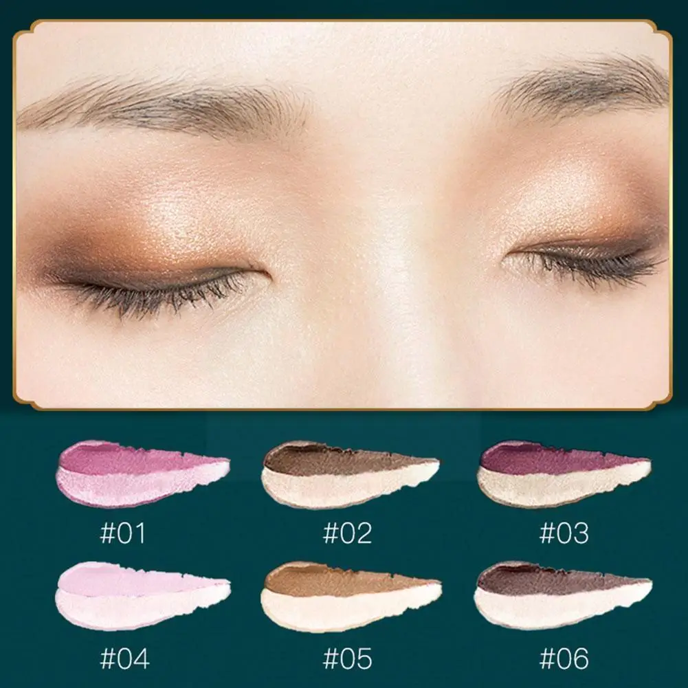 1PCS Double Color Gradient Lazy Eye Shadow Makeup Palette Pallete Eyeshadow Glitter Glitter Eyeshadow Shimmer Makeup Waterp A7I4
1PCS Double Color Gradient Lazy Eye Shadow Makeup Palette Pallete Eyeshadow Glitter Glitter Eyeshadow Shimmer Makeup Waterp A7I4