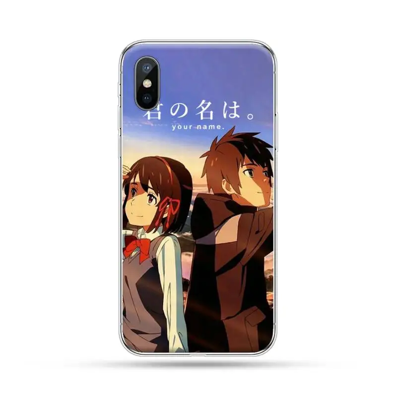 Your Name Japan Anime Phone Case For iphone 12 mini 5 5s 5c se 6 6s 7 8 plus x xs xr 11 pro max high quality Anti-fall
Your Name Japan Anime Phone Case For iphone 12 mini 5 5s 5c se 6 6s 7 8 plus x xs xr 11 pro max high quality Anti-fall