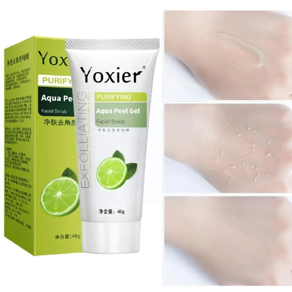 Purifying Aqua Exfoliating Peeling Gel Deep Cleaning Acne Nourishing Scrub Blackhead Cream Removal Face Whitening J7c9
Purifying Aqua Exfoliating Peeling Gel Deep Cleaning Acne Nourishing Scrub Blackhead Cream Removal Face Whitening J7c9