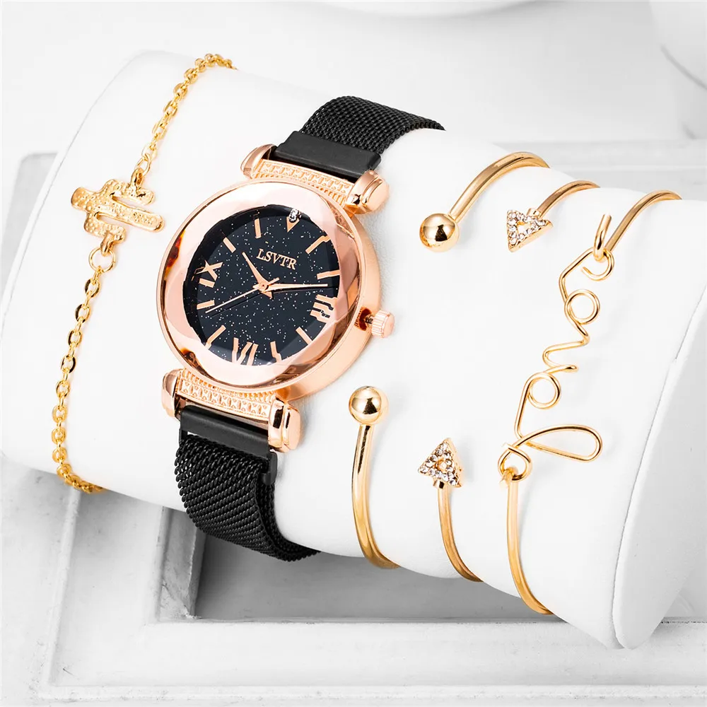 Luxury Watches Women Watch Set Rose Gold Rhineston Dial Roman numerals Dress Clock Top Brand Gift for Women zegarek damski
Luxury Watches Women Watch Set Rose Gold Rhineston Dial Roman numerals Dress Clock Top Brand Gift for Women zegarek damski