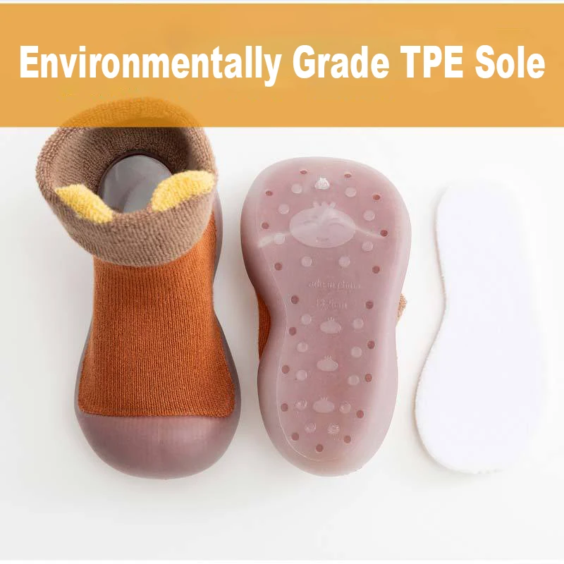 Unisex Toddler Socks Shoes Anti-slip Baby First Walker Shoes Boys Girls Kids Rubber Soft Sole Floor Shoe Knit Booties
Unisex Toddler Socks Shoes Anti-slip Baby First Walker Shoes Boys Girls Kids Rubber Soft Sole Floor Shoe Knit Booties