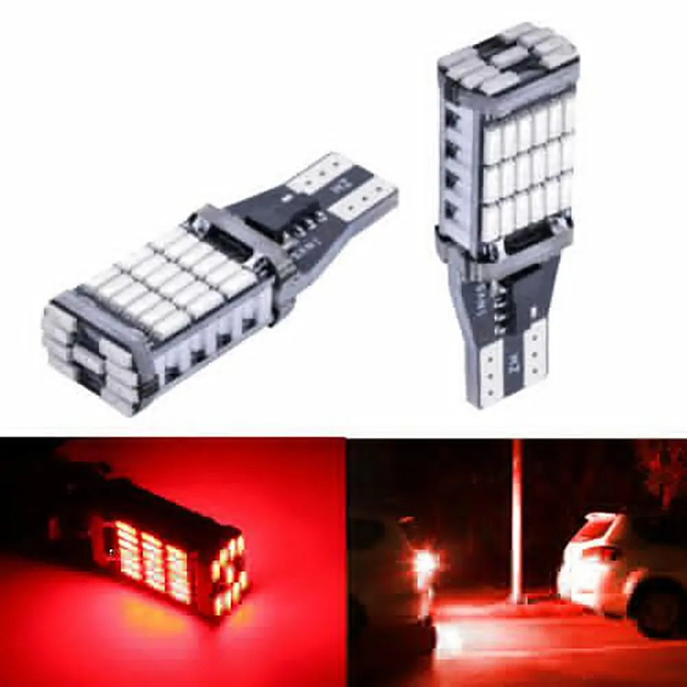 2x 6000K Red 45 SMD 4014 Error Free LED T15 W16W Car Reverse Back Light Bulb T15 Led Bulbs
2x 6000K Red 45 SMD 4014 Error Free LED T15 W16W Car Reverse Back Light Bulb T15 Led Bulbs