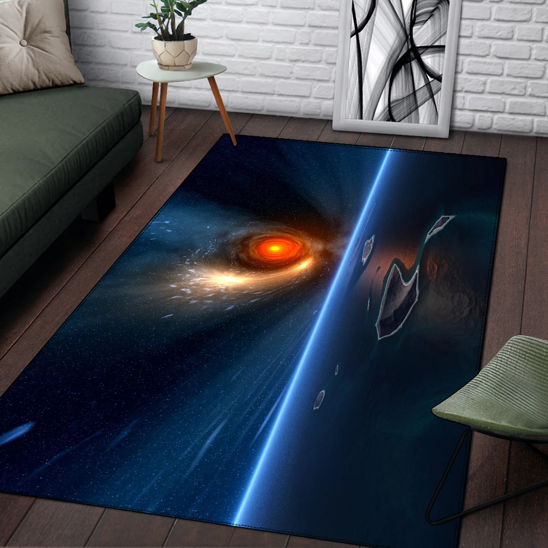 3D universe starry sky carpet large size soft Living room carpet kids bedroom play blue rugs home Decor parlor hallway floor mat
3D universe starry sky carpet large size soft Living room carpet kids bedroom play blue rugs home Decor parlor hallway floor mat
