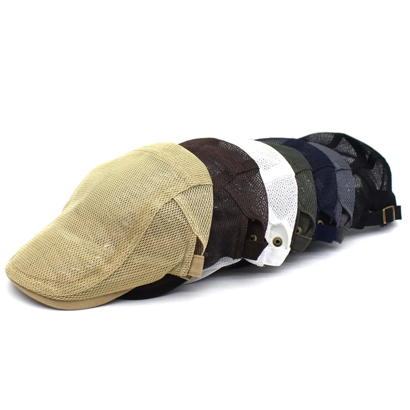 Fashion Newsboy Beret Breathable Mesh Octagonal Cap Summer Hat Adjustable Flat Hats For Men Sports Caps In Summer Hats
Fashion Newsboy Beret Breathable Mesh Octagonal Cap Summer Hat Adjustable Flat Hats For Men Sports Caps In Summer Hats