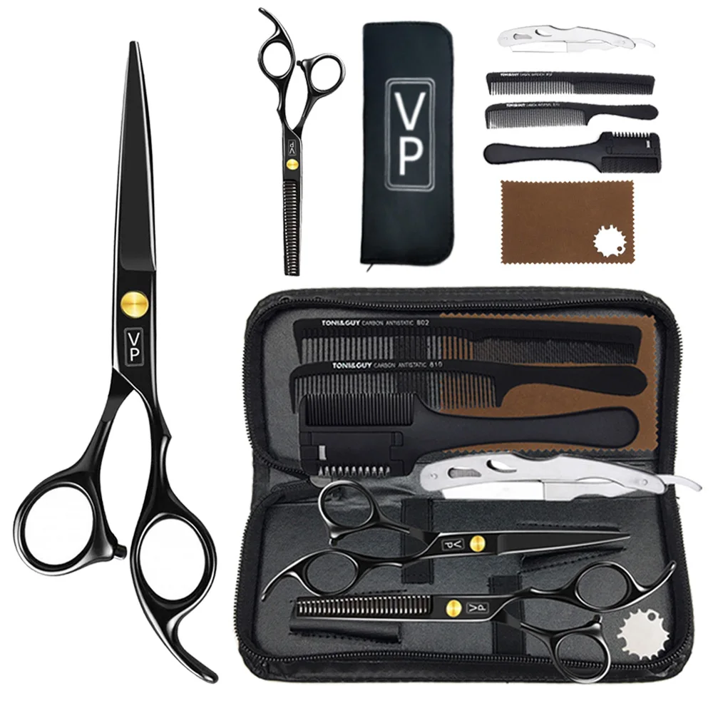 6 Inch Haircut Hairdressing scissors Barber Scissors Professional Cutting Thinning Hair Scissors Professional Hair Salon Tools
6 Inch Haircut Hairdressing scissors Barber Scissors Professional Cutting Thinning Hair Scissors Professional Hair Salon Tools