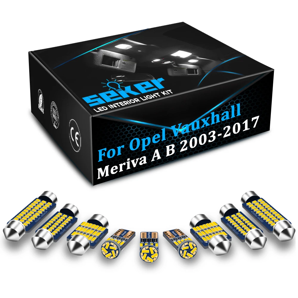 Seker Canbus для Opel Vauxhall Meriva A B MPV Субару Outback 2003-2017 Подсветка салона автомобиля светодиодный автомобиль внутри Карта Купол без ошибок Лампа Компле...
Seker Canbus для Opel Vauxhall Meriva A B MPV Субару Outback 2003-2017 Подсветка салона автомобиля светодиодный автомобиль внутри Карта Купол без ошибок Лампа Компле...