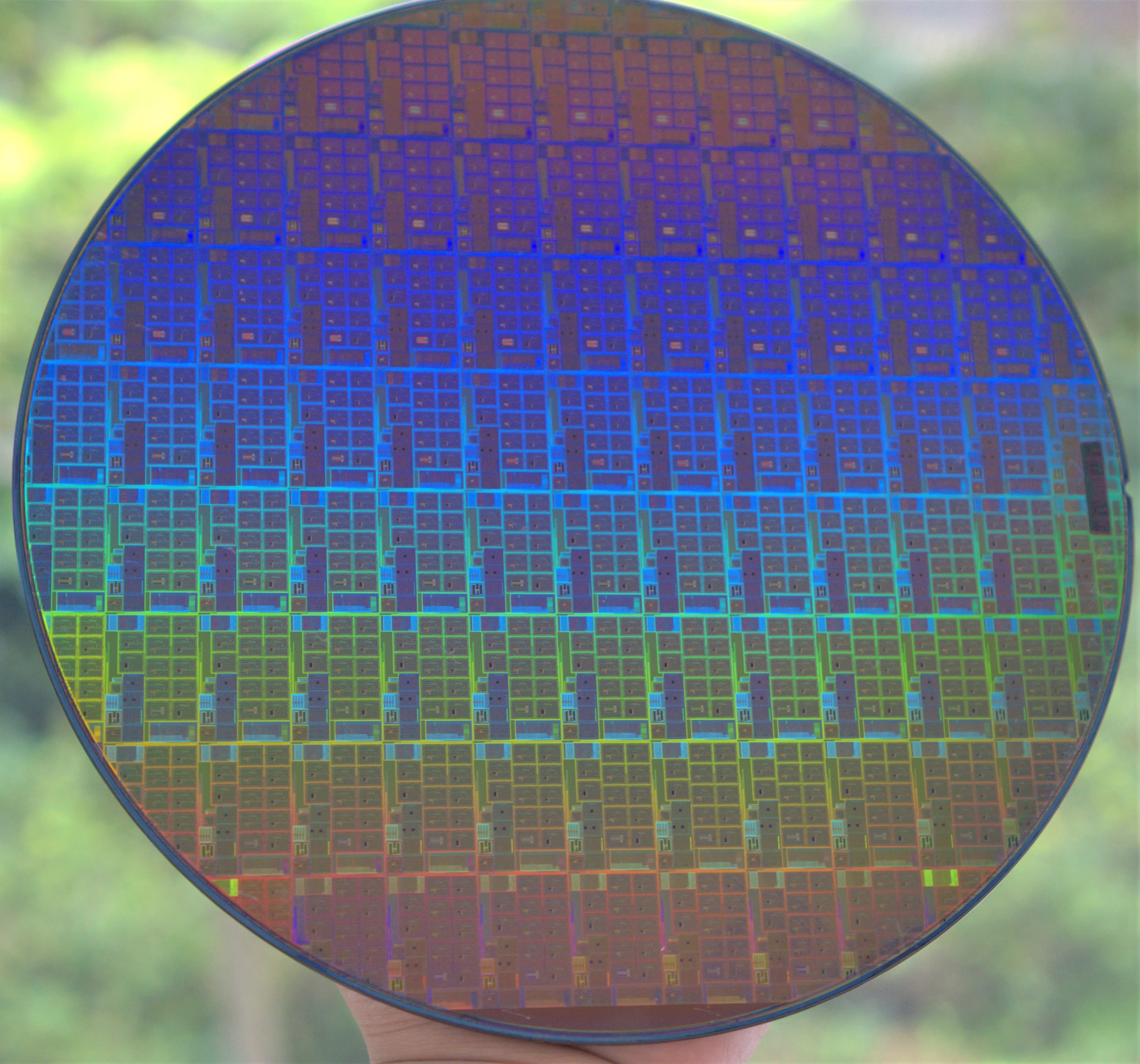 8-дюймовые вафли микросхема для фотолитографии Кремниевая IC полупроводниковая