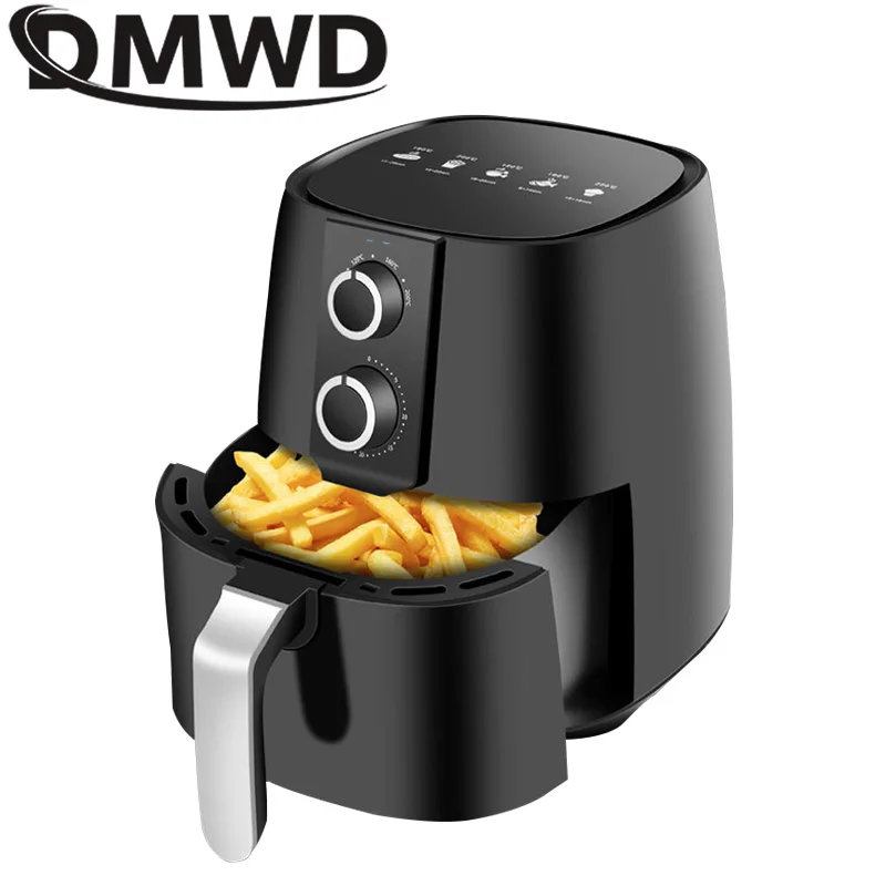 DMWD 5L мульти функциональный здоровый Еда Плита таймер печь с низким содержанием