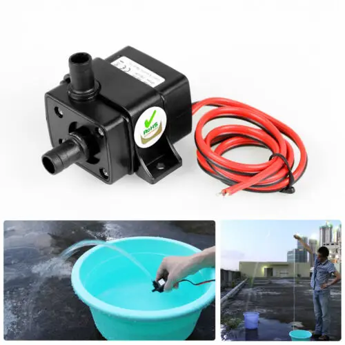 12V 240L/H Ultra Quiet Solar Water Pump Brushless Motor Submersible Pool Pump Dual use of water 3mHigh range 30000 hours Shippin
12V 240L/H Ultra Quiet Solar Water Pump Brushless Motor Submersible Pool Pump Dual use of water 3mHigh range 30000 hours Shippin