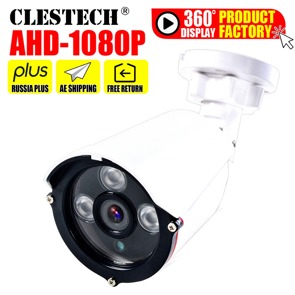 AHD 720P 1080P 3000TVL AHD CCTV Camera SONY IMX323 Waterproof Outdoor 2.0MP home Video Security Surveillance system Night Vision
AHD 720P 1080P 3000TVL AHD CCTV Camera SONY IMX323 Waterproof Outdoor 2.0MP home Video Security Surveillance system Night Vision