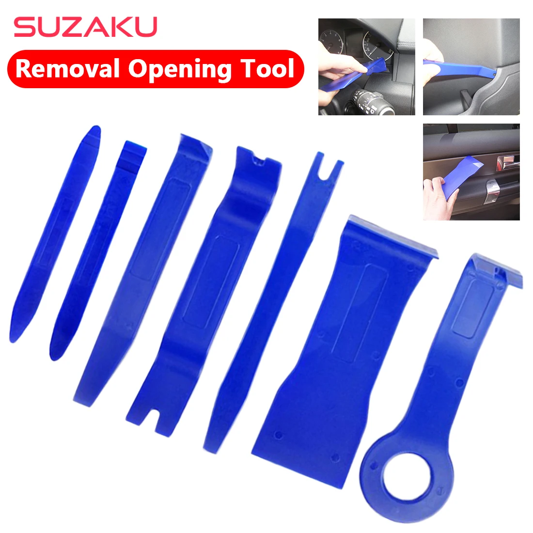 Plastic Car Repair Tool Set Inside Door Plank Lever Auto Door Removal Tool Car Stereo Disassembly Tool Kit 4pcs/7pc/8pc/13pc
Plastic Car Repair Tool Set Inside Door Plank Lever Auto Door Removal Tool Car Stereo Disassembly Tool Kit 4pcs/7pc/8pc/13pc