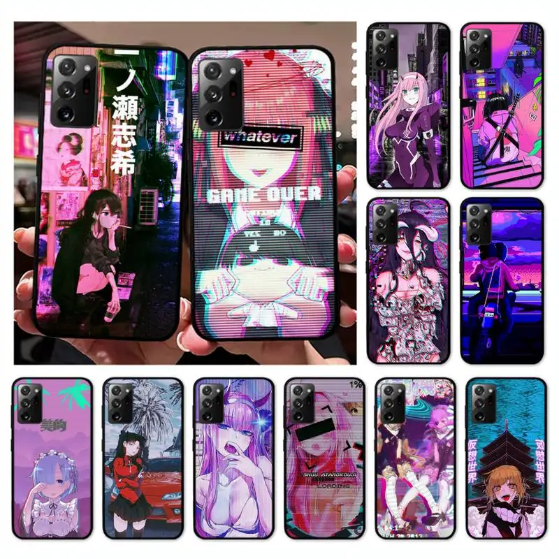 Vaporwave Glitch Anime Girl Phone Case for Samsung Note 20 Ultra 10 pro lite plus 9 8 5 4 3 M 30s 11 51 31 31s 20 A7
Vaporwave Glitch Anime Girl Phone Case for Samsung Note 20 Ultra 10 pro lite plus 9 8 5 4 3 M 30s 11 51 31 31s 20 A7