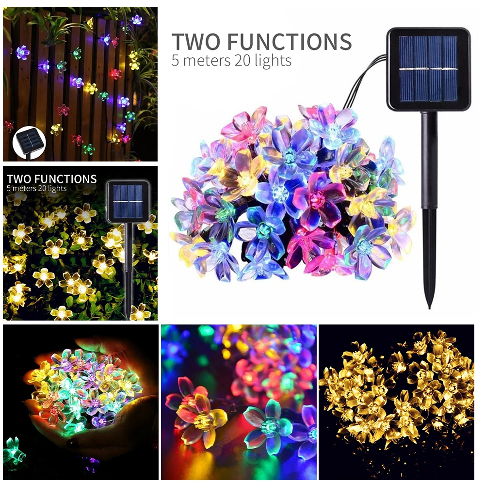 7 м Солнечный забор светильник s гирлянда светильник Luces Led Decoracion открытый лужайка патио 100 Сакура цветы lampa solarna светильник ing
7 м Солнечный забор светильник s гирлянда светильник Luces Led Decoracion открытый лужайка патио 100 Сакура цветы lampa solarna светильник ing