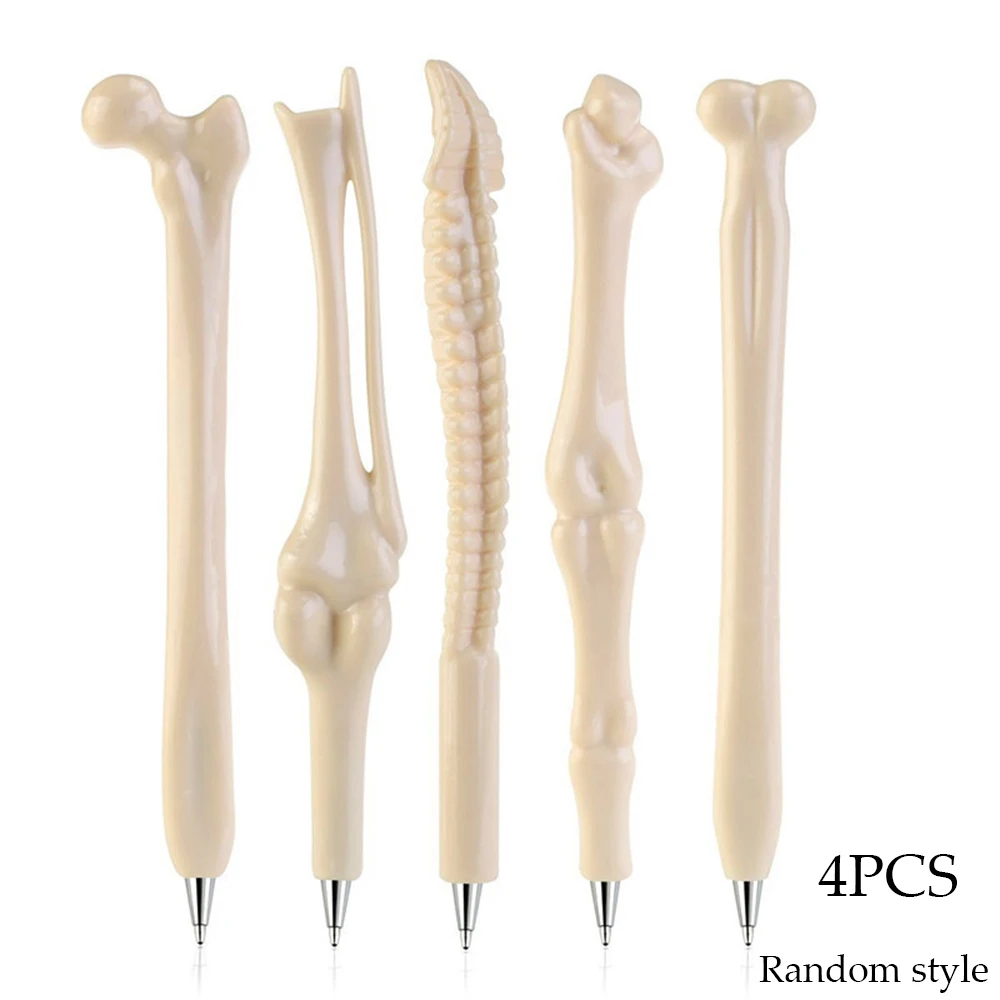 4PCS Ballpoint Different Styles Pen Bone Shape Ballpoint Pen New Creative School Office Stationery Random Style
4PCS Ballpoint Different Styles Pen Bone Shape Ballpoint Pen New Creative School Office Stationery Random Style