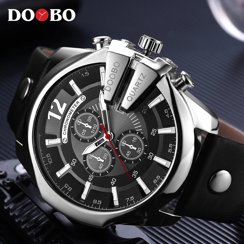 DOOBO Top Brand Luxury Sport Watch Big Dial Men Quartz Military Wrist Watch For Men Clock Men's Watches New Relogio Masculino
DOOBO Top Brand Luxury Sport Watch Big Dial Men Quartz Military Wrist Watch For Men Clock Men's Watches New Relogio Masculino