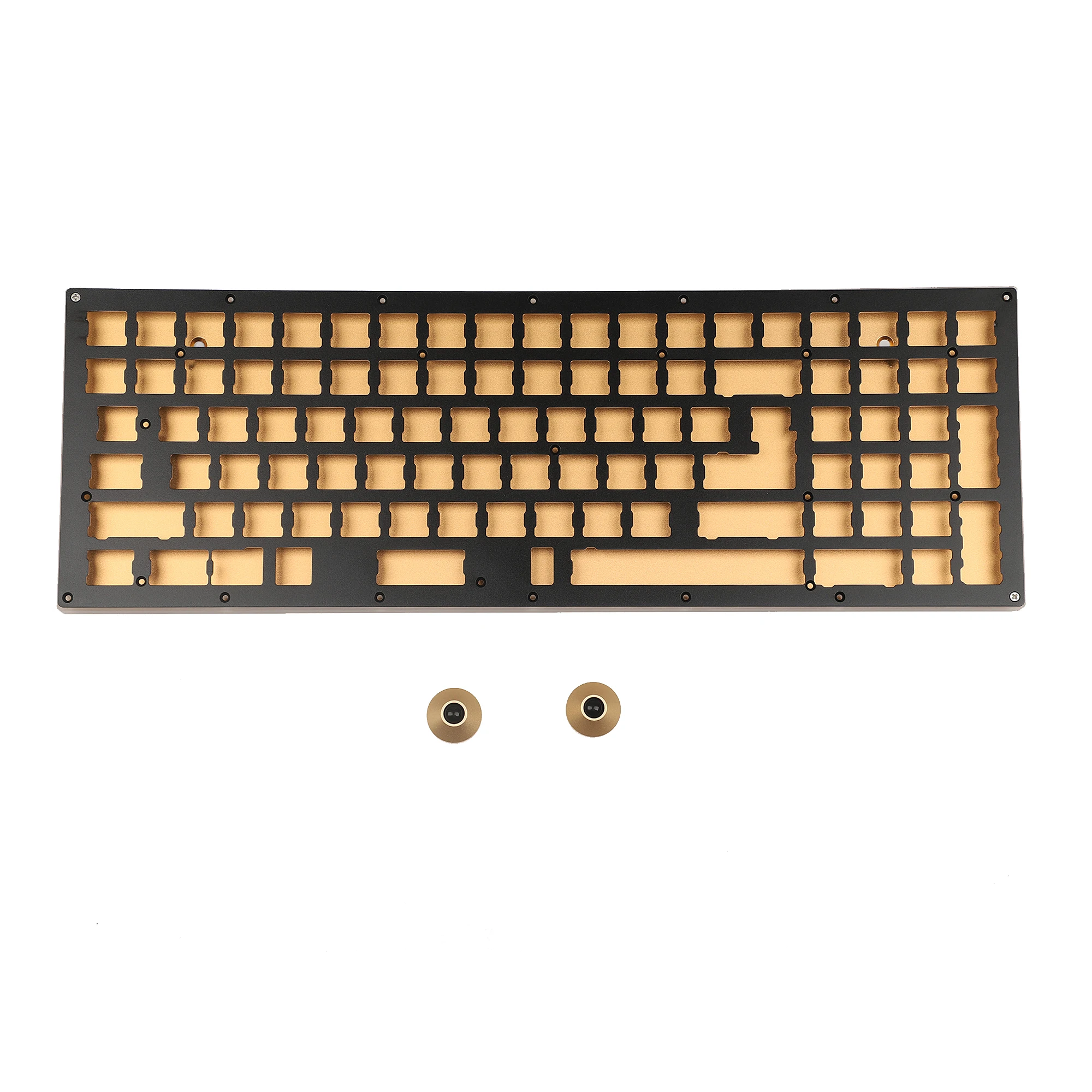 QMK VIA 96 ANSI ISO ЧПУ sanвич чехол в комплекте полностью программируемая печатная плата