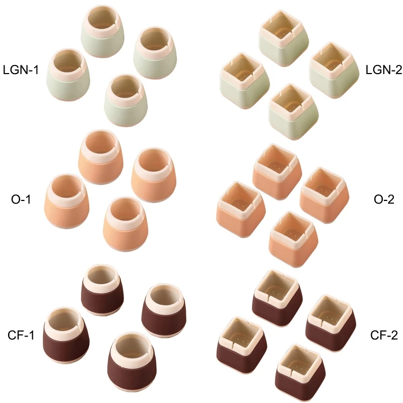 16pcs/lot Silicone Chair Table Foot Cover Protector Furniture Feet Round/Square Non-slip Leg Caps Bottom corner Floor safely pad
16pcs/lot Silicone Chair Table Foot Cover Protector Furniture Feet Round/Square Non-slip Leg Caps Bottom corner Floor safely pad