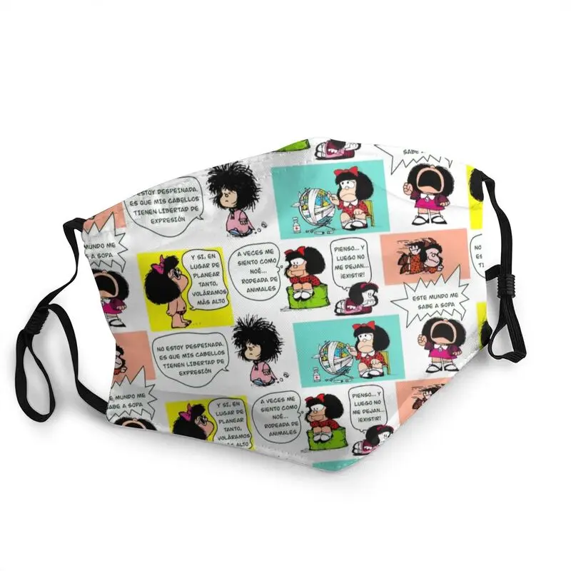 Маска-респиратор для взрослых манга Quino Mafalda, стирающаяся, с героями мультфильмов, защита от смога и пыли
Маска-респиратор для взрослых манга Quino Mafalda, стирающаяся, с героями мультфильмов, защита от смога и пыли