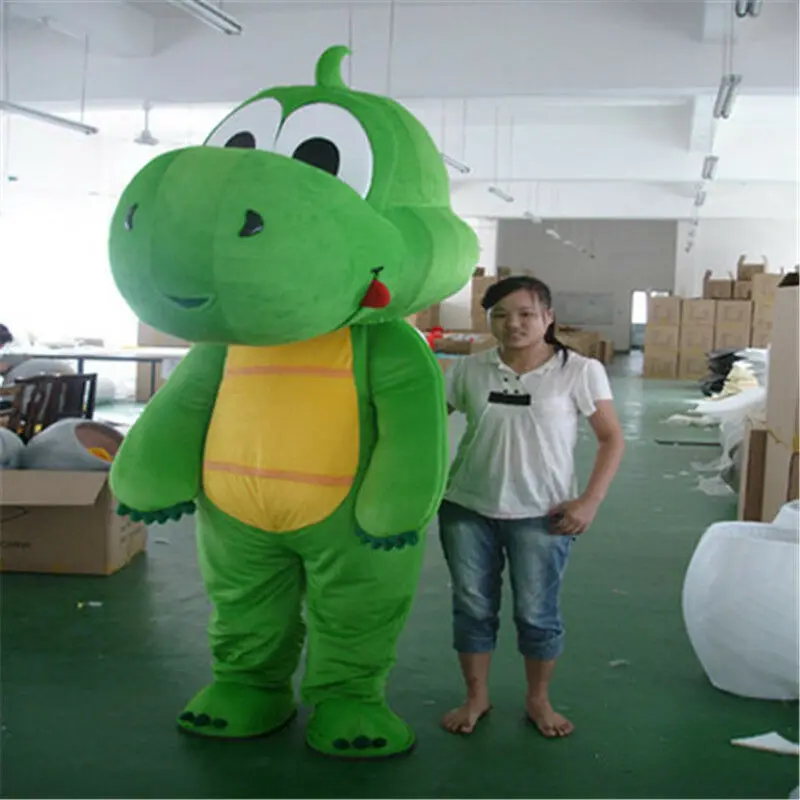 Green Dinosaur Mascot Costume Dragon Cartoon Cosplay Party Game Fancy Dress Parade Outfit Animal Advertising Parade Suit Adults
Green Dinosaur Mascot Costume Dragon Cartoon Cosplay Party Game Fancy Dress Parade Outfit Animal Advertising Parade Suit Adults