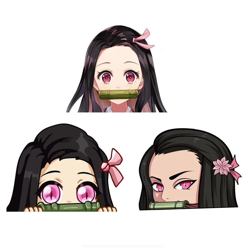 3D Demon Slayer NEZUKO KAMADO Peeking Anime Car Sticker Vinyl PVC Decal for Girl's JDM Van KK Vinyl Decals Waterproof PVC
3D Demon Slayer NEZUKO KAMADO Peeking Anime Car Sticker Vinyl PVC Decal for Girl's JDM Van KK Vinyl Decals Waterproof PVC