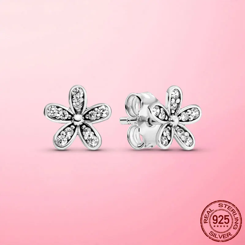 Hot Sale 925 Sterling Silver Women Sparkling Daisy Flower Trio Stud Earrings for Women CZ Cubic Zircon Silver Fine Jewelry Gift
Hot Sale 925 Sterling Silver Women Sparkling Daisy Flower Trio Stud Earrings for Women CZ Cubic Zircon Silver Fine Jewelry Gift