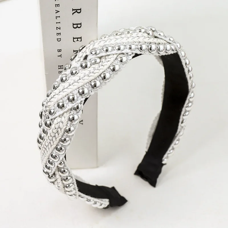 Beading Sequins Weave Knot Hairbands For Women Hair Accessories Hairband for Girls Sparkling Headbands
Beading Sequins Weave Knot Hairbands For Women Hair Accessories Hairband for Girls Sparkling Headbands