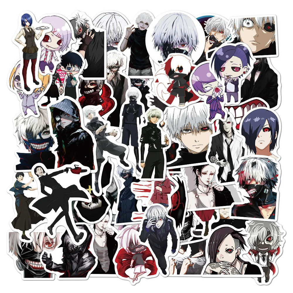 10/30/50PCS Classic Anime Tokyo Ghoul Graffiti Sticker Decoration Suitcase Skateboard Waterproof PVC Sticker Wholesale
10/30/50PCS Classic Anime Tokyo Ghoul Graffiti Sticker Decoration Suitcase Skateboard Waterproof PVC Sticker Wholesale