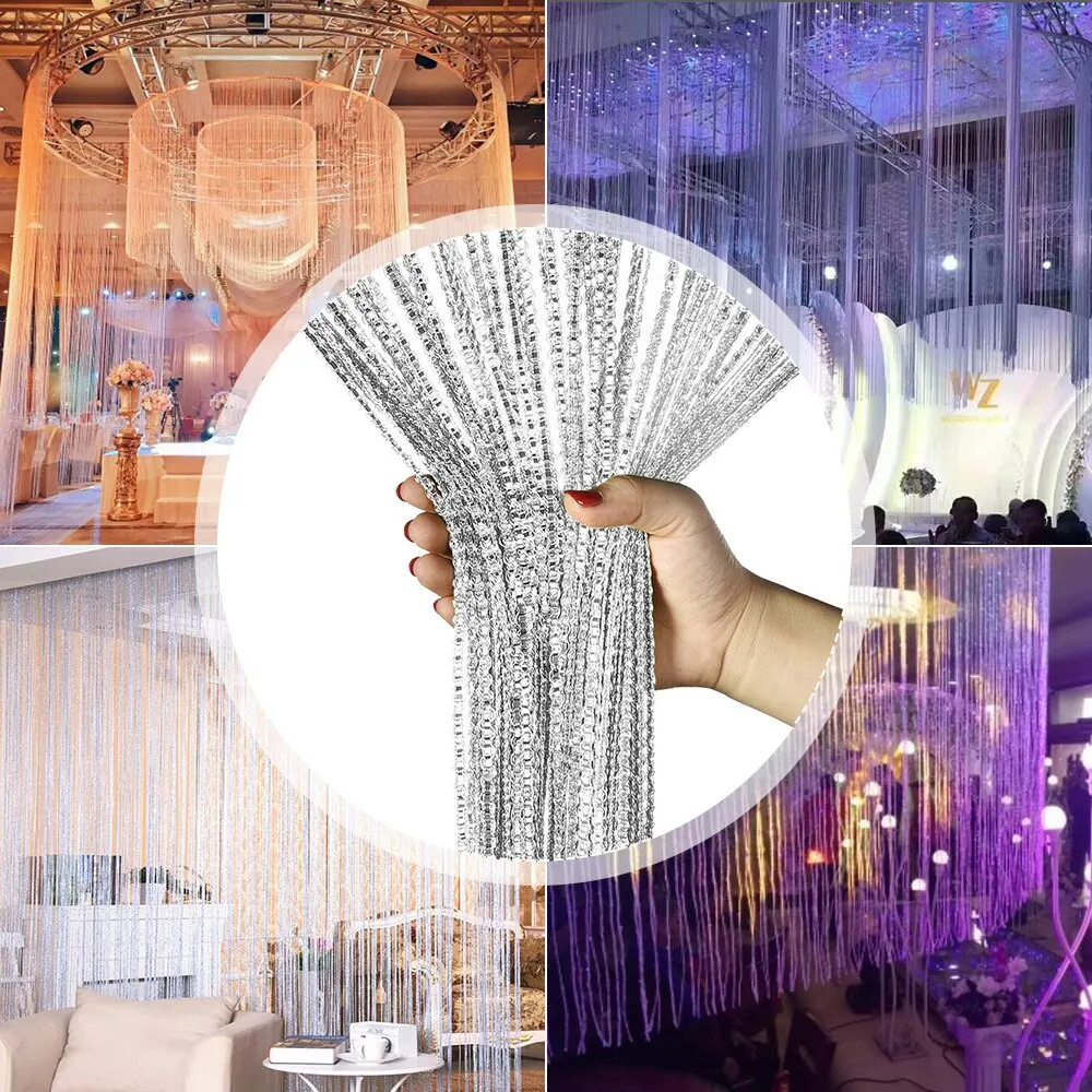 100x200cm Blackout Curtains Shiny Tassel-Line Curtain Living Room Curtains Window Curtain Home Decoration Curtain Decoration
100x200cm Blackout Curtains Shiny Tassel-Line Curtain Living Room Curtains Window Curtain Home Decoration Curtain Decoration
