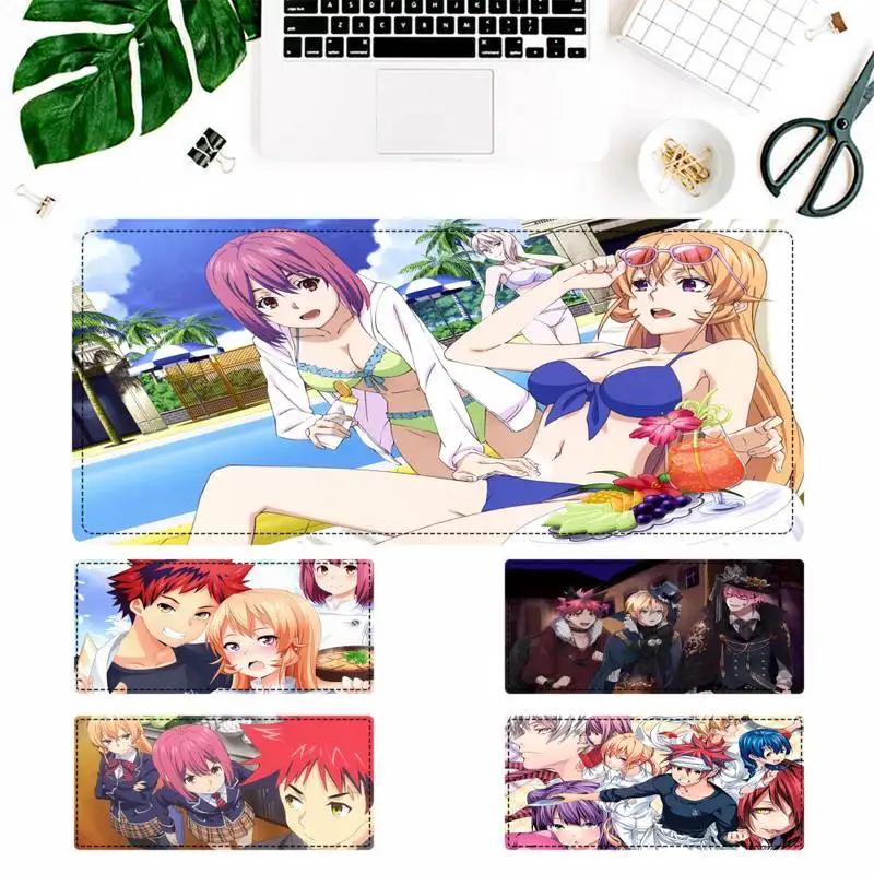 Hot Selling Food Wars Shokugeki no Soma Mouse Pad PC Laptop Gamer Mousepad Anime Antislip Mat Keyboard Desk Mat For Overwatch
Hot Selling Food Wars Shokugeki no Soma Mouse Pad PC Laptop Gamer Mousepad Anime Antislip Mat Keyboard Desk Mat For Overwatch