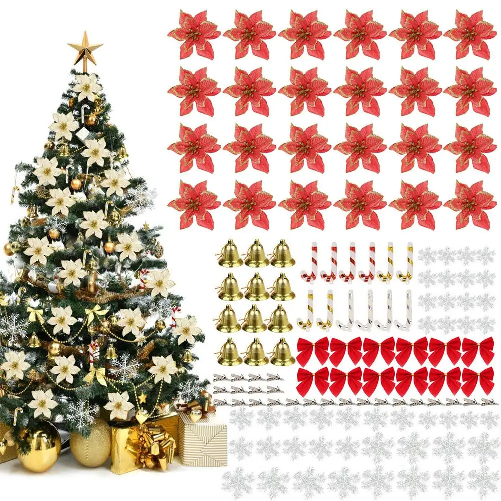 120 шт Искусственные цветы с блестками с изображением рождественского цветка, пижамный комплект на Рождество дерево Свадебные украшения с б...
120 шт Искусственные цветы с блестками с изображением рождественского цветка, пижамный комплект на Рождество дерево Свадебные украшения с б...