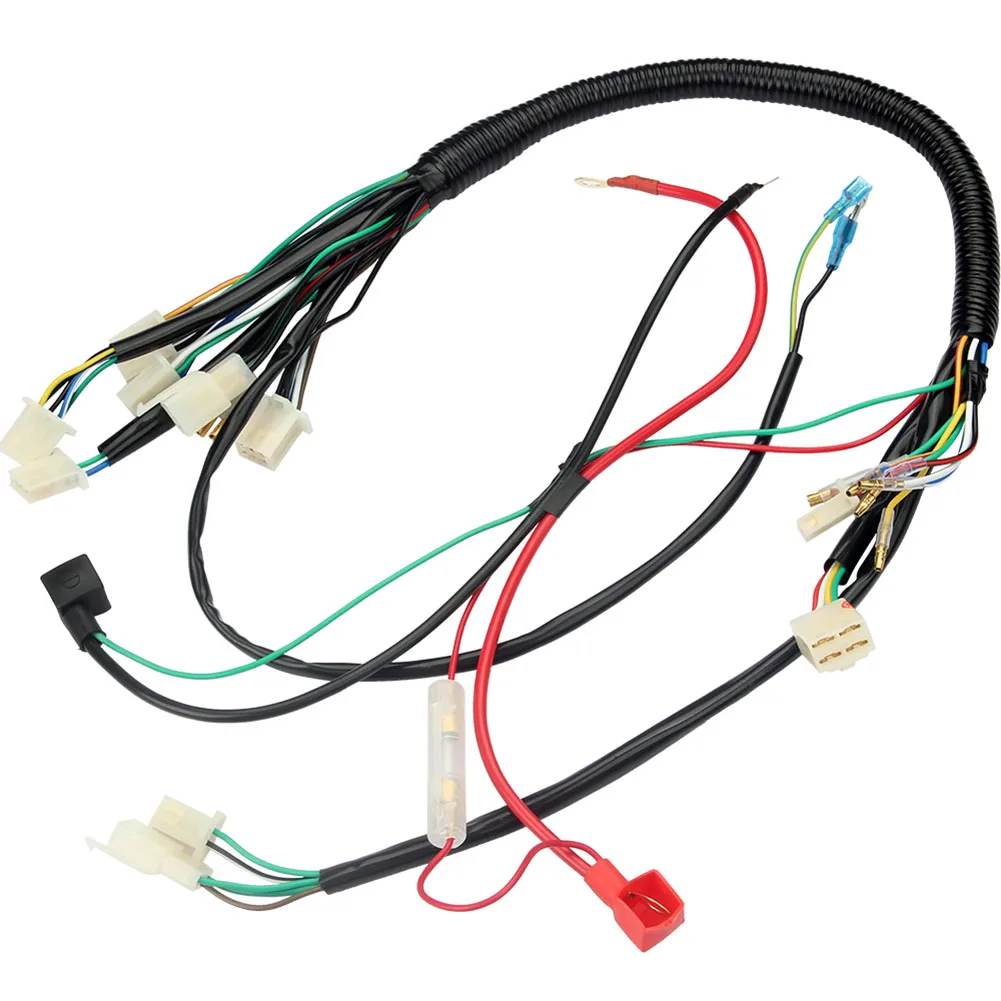 50cc 70cc 90cc 110cc 125cc Electric Wiring Harness Kit Stator Wire, Suitable For Pit Bikes Quad Bikes ATV Accessor Quick Deliver
50cc 70cc 90cc 110cc 125cc Electric Wiring Harness Kit Stator Wire, Suitable For Pit Bikes Quad Bikes ATV Accessor Quick Deliver