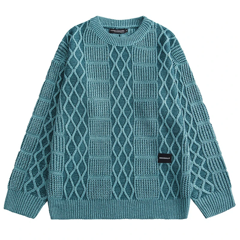 Мужские Винтажные грубые свободные свитера в стиле ретро, уличная одежда, зимний трикотажный пуловер оверсайз в стиле хип-хоп унисекс, рожд...
Мужские Винтажные грубые свободные свитера в стиле ретро, уличная одежда, зимний трикотажный пуловер оверсайз в стиле хип-хоп унисекс, рожд...